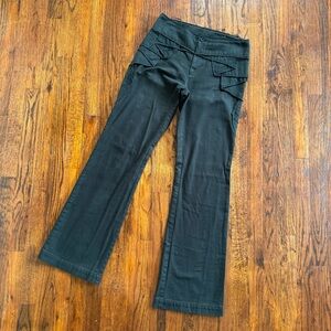 Vintage issey miyake geometric trousers